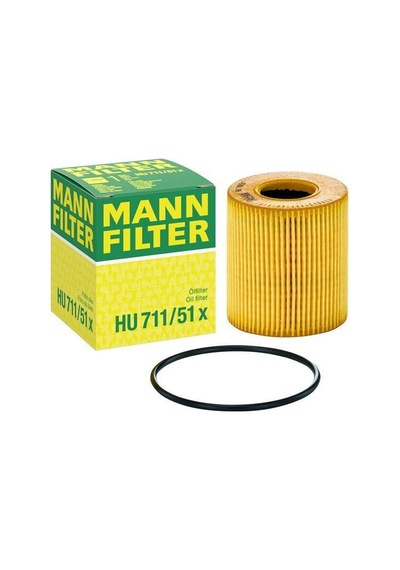 Mann Hu711/51x Citroen C2 C3 C4 Berlingo C-elysee Yağ Filtresi