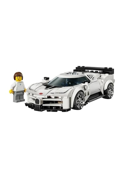 Bugatti Centodieci 77240 9 Yaş Ve Üzeri Çocuklar İçin Koleksiyonluk Model Araba, Detaylı Yarış Arabası Ve Sürücü Figürüyle Oyun Ve Sergileme Yapım Seti 291 Parça