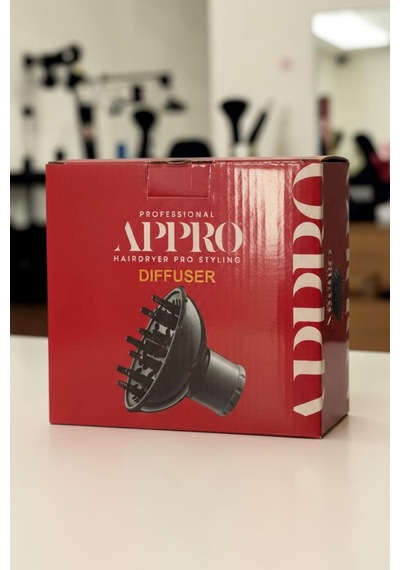 Technow Appro Diffuser Vigo Profesyonel Fön Makinesi Saç Şekillendirici Çelik Başlık Sarı
