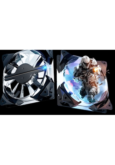 Dynatron Coolify Holo Fan Hologram Kasa Fanı 120MM FAN