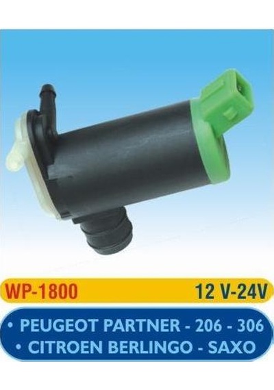 Su Fıskiye Motoru Peugeot Partner Berlingo 206 306 Saxo 643460 Wp1800 Ema