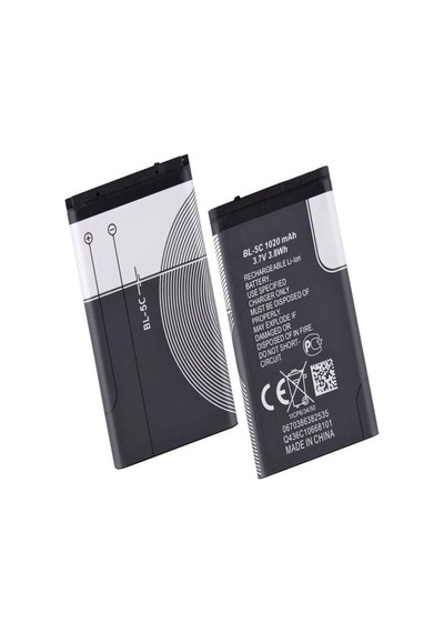 Bl-5c Batarya 1020 Mah 3.7v 3.8wh Li-on Batarya