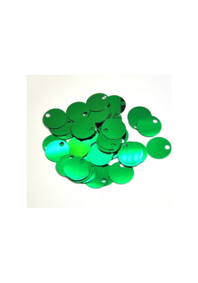 Çanta Pulu , Patik Pulu ( 25 Gram ) 20 Mm Yeşil Renk