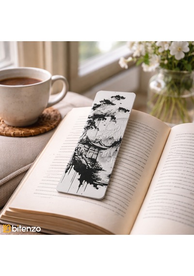 Japon Bahçesi Temalı Kitap Ayracı