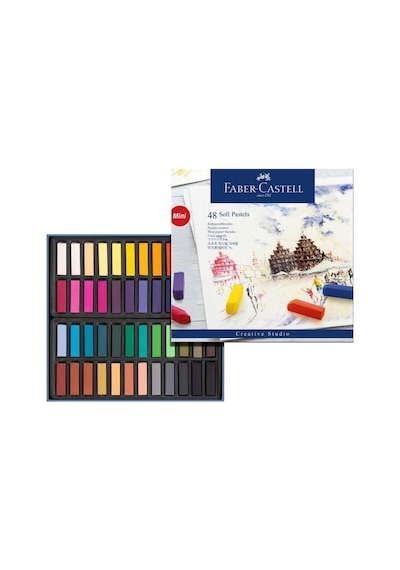 Faber-castell Faber Castell Goldfaber Creative Mini Soft Pastel 48'li Toz Paste Karışık