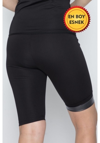 Fitformgiyim Unisex % 100 Extra Termal Kısa Şort Termal Kadın -erkek Acık Siyah