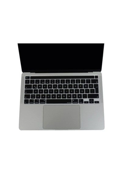 Macbook Pro Türkçe Q Klavye Koruyucu Silikon Eu Uk Iso Enter Touch Bar Uyumlu 13 İnç A225