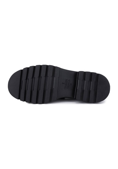 Tamer Tanca Erkek Hakiki Deri Bordo Loafer Ayakkabı 1008 3538 Erk Ayk Sk25-26 Bordo Acma Bordo