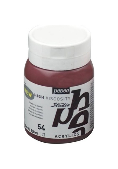 Pebeo Studio Akrilik Boya 500Ml No 54 Alizarin Crimson