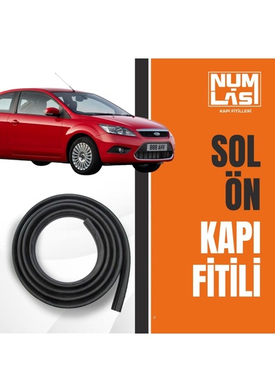 Ford Focus Hatchback Tek Kapı 2.nesil Sol Ön Kapı Fitili-a Kalite-numlas-nm6436