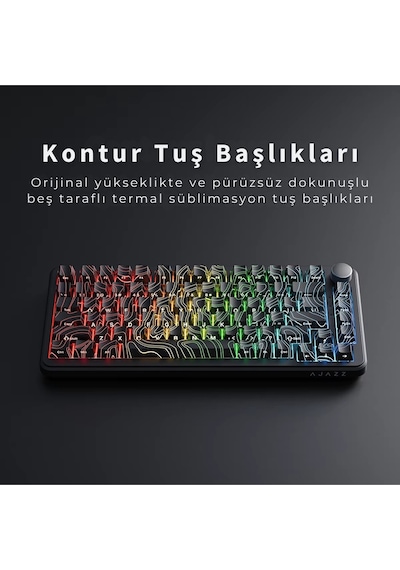 Ak820 Max He Kablolu Mekanik Oyun Klavyesi, Rapid Trigger, Rgb Aydınlatma, Hall Effect Ak820 Max He Kablolu Mekanik Oyun Klavyesi, Rapid Trigger, Rgb Aydınlatma, Hall Effect
