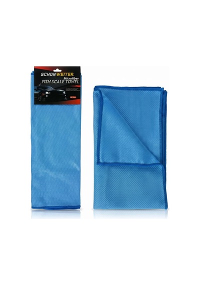 Araç Oto Mikrofiber Cam Kaporta Parlatma Bezi 50x70 Cm Baklava Desen