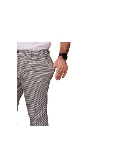 Likralı Pötikare Aşçı Pantolon