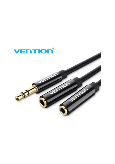 vention Stereo Aux Kulaklık Çoklayıcı 2'Li Ses Çoklayıcı