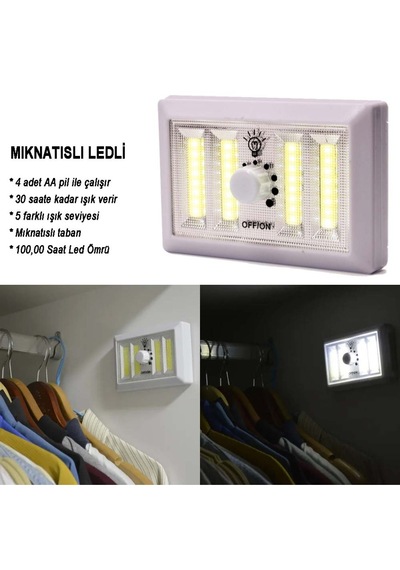 Watton Wt-383 Dimmerli Işık Seviyesi Ayarlanabilir Spot Lamba