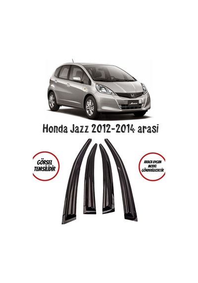 Honda Jazz 2012-2014 Arası Cam Rüzgarlığı 4-lü
