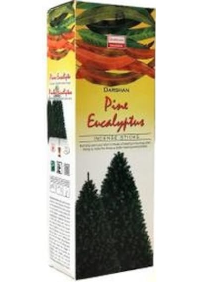 Darshan Pine Eucalyptus Çubuk Tütsü 6 x 20'li