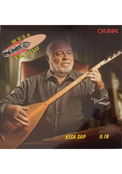 Musa Eroğlu 018 Kısa Sap Bağlama Teli + Tezene
