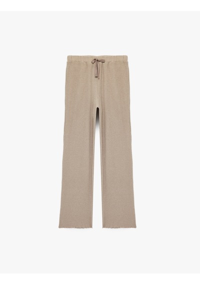 Koton Beli Bağlamalı Rahat Kesim Pijama Altı Açık Kahverengi 6wlk40043mk Açık Kahve Koton Beli Bağlamalı Rahat Kesim Pijama Altı Açık Kahverengi 6wlk40043mk Açık Kahve