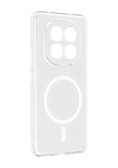 Vendas Xiaomi Redmi Note 15 Pro Kamera Korumalı M-safe Şarj Özellikli Şeffaf Zore London Sert Pc Kapak Şeffaf