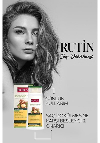 Bioblas Şampuan Botanic Oils 360 Ml Argan Yağı