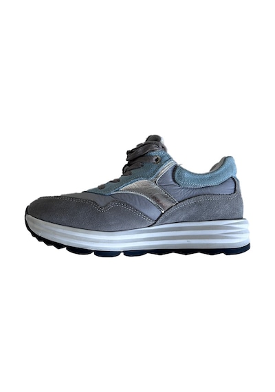 Luna Kadın Hakiki Deri Rahat Comfort Sneaker Ayakkabı Gri