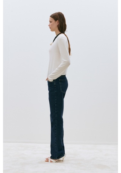 Suud Collection Mavi Effortless Straight Jean