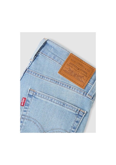 Levi's 724 High Rise Straight Lightweight Kadın Jean Pantolon - Slipped In Cool-16441 Med İndigo - Worn İn