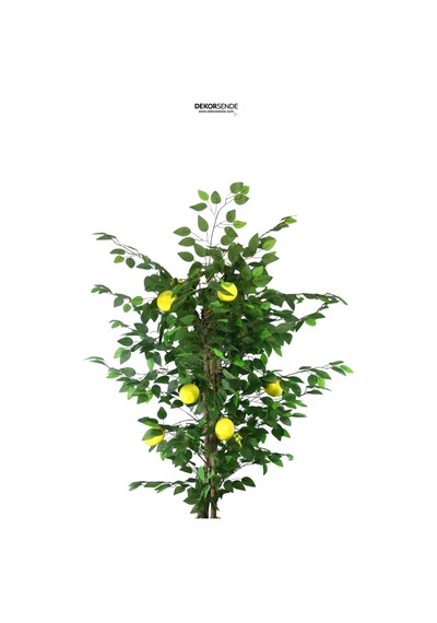 Yapay Ağaç Limon Sarı 130 Cm