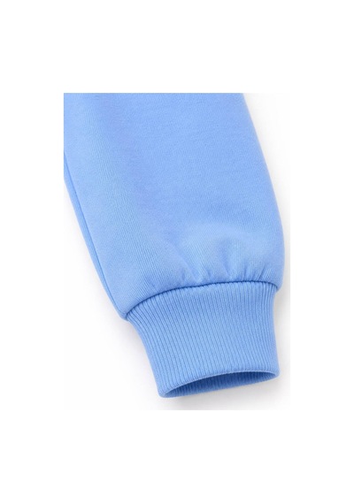 H&c Coolboy H&c %100 Pamuk Penye Bebek Tek Alt Pantalon 0-36 Ay Turkuaz