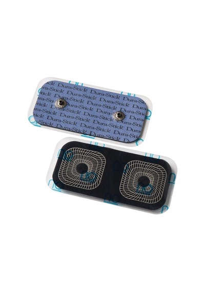 Dura-stick 5x10cm Cıtcıtlı Dikdortgen Tens Elektrod Pedi / 2 Li Paket Diğer