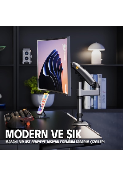 Nb Ergonomic Nb H100 17-32 İnch Monitör Standı