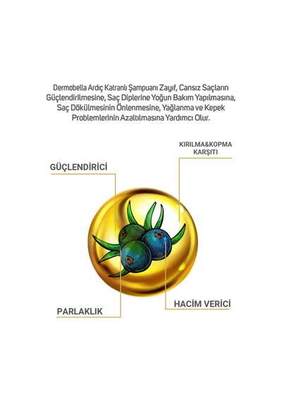 Dermobella Ardıç Katranlı Şampuan 700 ML