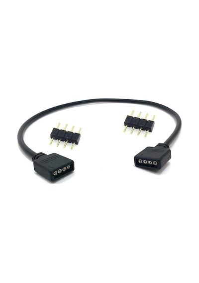 4 Pin Rgb Ekleme Birleştirme Uzatma 30Cm 4373P Kablo Şerit Led Ku