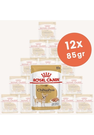 Royal Canin Chihuahua Adult Pouch Konserve Köpek Maması 12 x 85 G