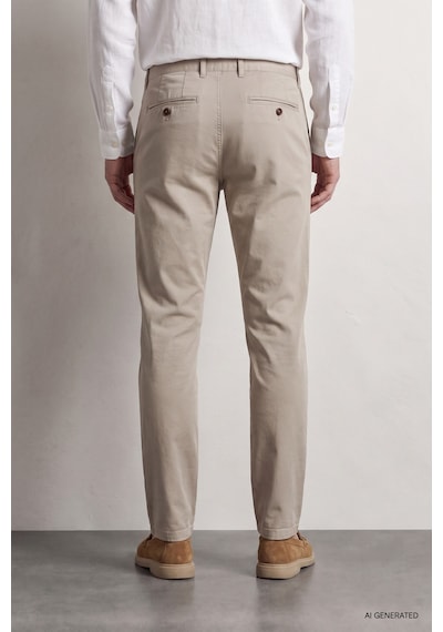 Twn Slim Fit Taş Armürlü Chino Pantolon 7ecc3s208232m S03