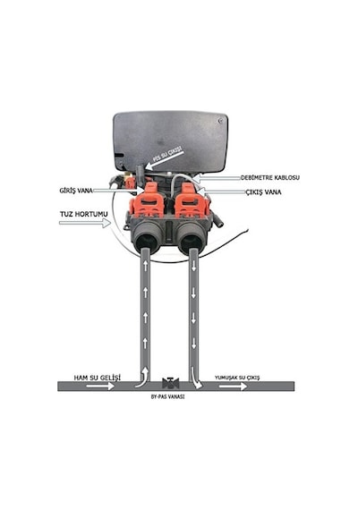 Canature Bnt 1650 F Dijital Yumuşatma Valfi 1"