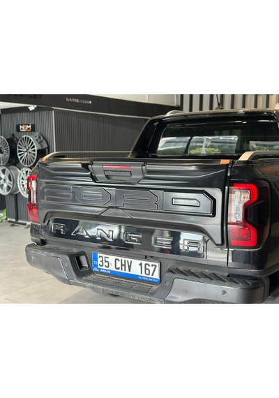Ford Ranger 2023+ Bagaj Kaplama Arka Kapak Plastiği Parlak Siyah
