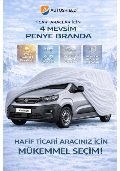 Peugeot Partner Penye Branda Garaj Branda Örtüsü Dayanıklı Kalın Penye Branda Otomobil Çadır Branda
