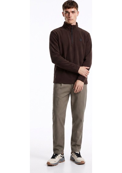 Discovery Expedition D5wm-swt3300 Kahverengi Erkek Polar Sweatshırt Koyu Kahve