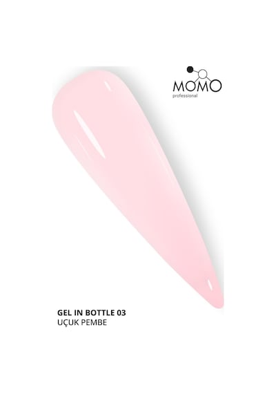 Momo Professional Protez Tırnak Jeli Gel In Bottle No.3 Uçuk Pembe 18 Ml