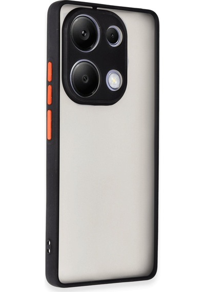 Newface Xiaomi Redmi Note 13 Pro 4g Kılıf Montreal Silikon Kapak - Siyah Siyah
