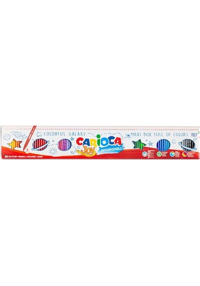 Carioca Joy Süper Yıkanabilir Keçeli Boya Kalemi 96’Lı 1 Metre N11.18400