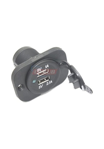 CARUB Çakmak Soketi 9-30v Marine 2- Usb Vakum