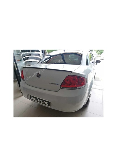 Fiat İle Uyumlu Linea Bagaj Üstü Spoiler Piano Black