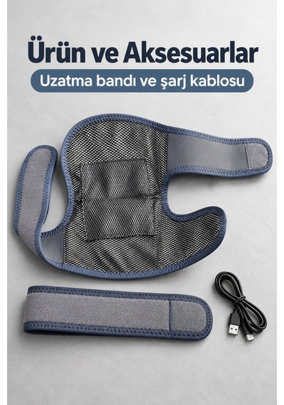 Isıtmalı Diz Masaj Aleti Ayarlanabilir Sıcaklık Ve Titreşim - Lisinya