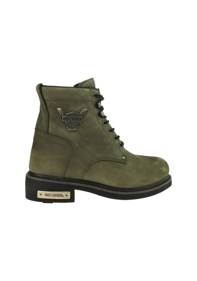 Harley Davidson Gibson Kadın Bot C-harg100109g0440 Yeşil