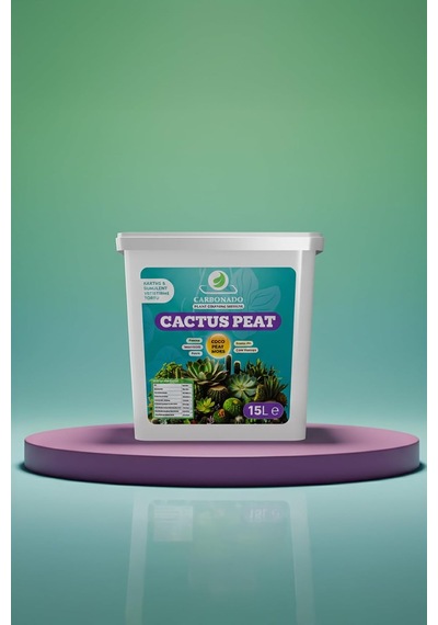 Cactus Peat 15 Litre Kaktüs Ve Sukulent Yetiştirme Torfu 0,250