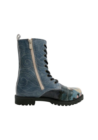 Kadın Vegan Deri Lacivert Uzun Bot - With Elegance Tasarım Multicolor Kadın Vegan Deri Lacivert Uzun Bot - With Elegance Tasarım Multicolor