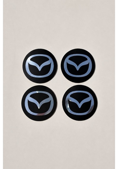 Mazda Jant Göbek Arma/etiket 4 Adet